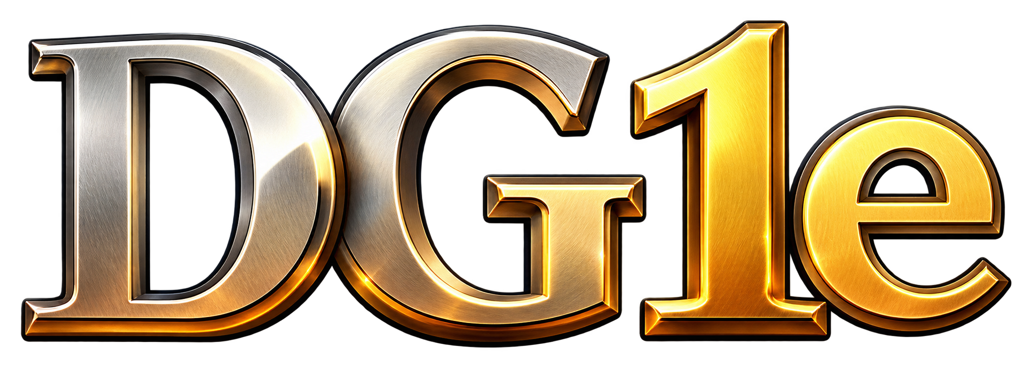DG1e, logo dorato originale